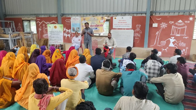 ककराना में तीन दिवसीय नवांकुर सखी स्वरोजगार प्रशिक्षण कार्यशाला का समापन