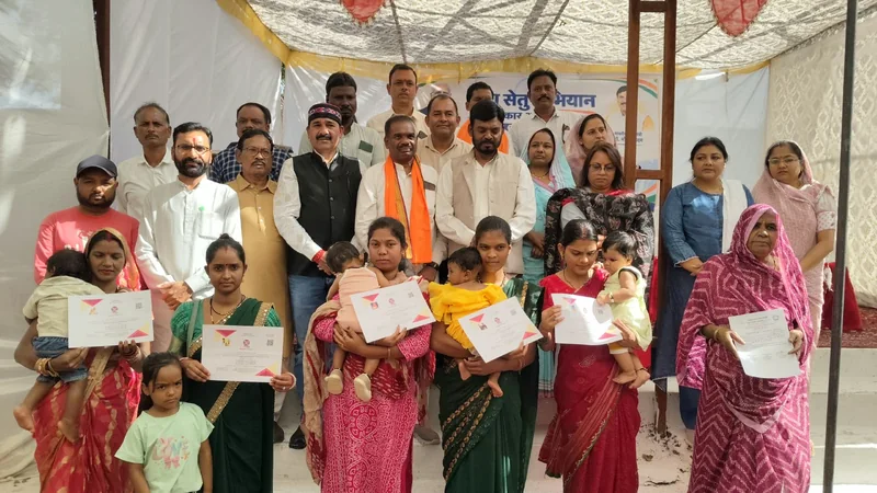 सेवा संकल्प अभियान के तहत ‘सेवा सेतु अभियान-सरकार आपके द्वार’ शिविर आयोजित एक ही मंच पर सुनी गईं जनसमस्याएं…